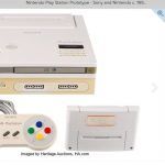 Редкая консоль Play Station от Nintendo и Sony будет выставлена на аукцион