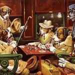 Історія картини з собакою та покером