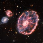 Телескоп Уэбба снял галактику Колесо Телеги и самую далекую звезду во Вселенной