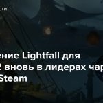 Дополнение Lightfall для Destiny 2 вновь в лидерах чарта продаж Steam