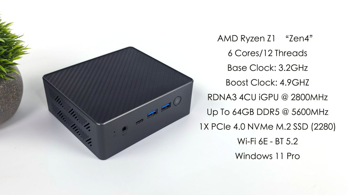 AMD Ryzen Z1 добрались до мини-ПК